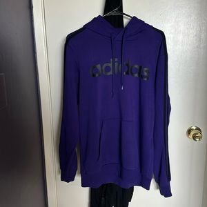 Worn Once! Adidas Purple Pullover
